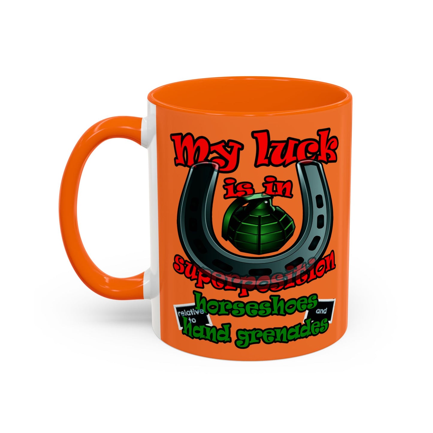 my luck - Accent Mug (crusta)