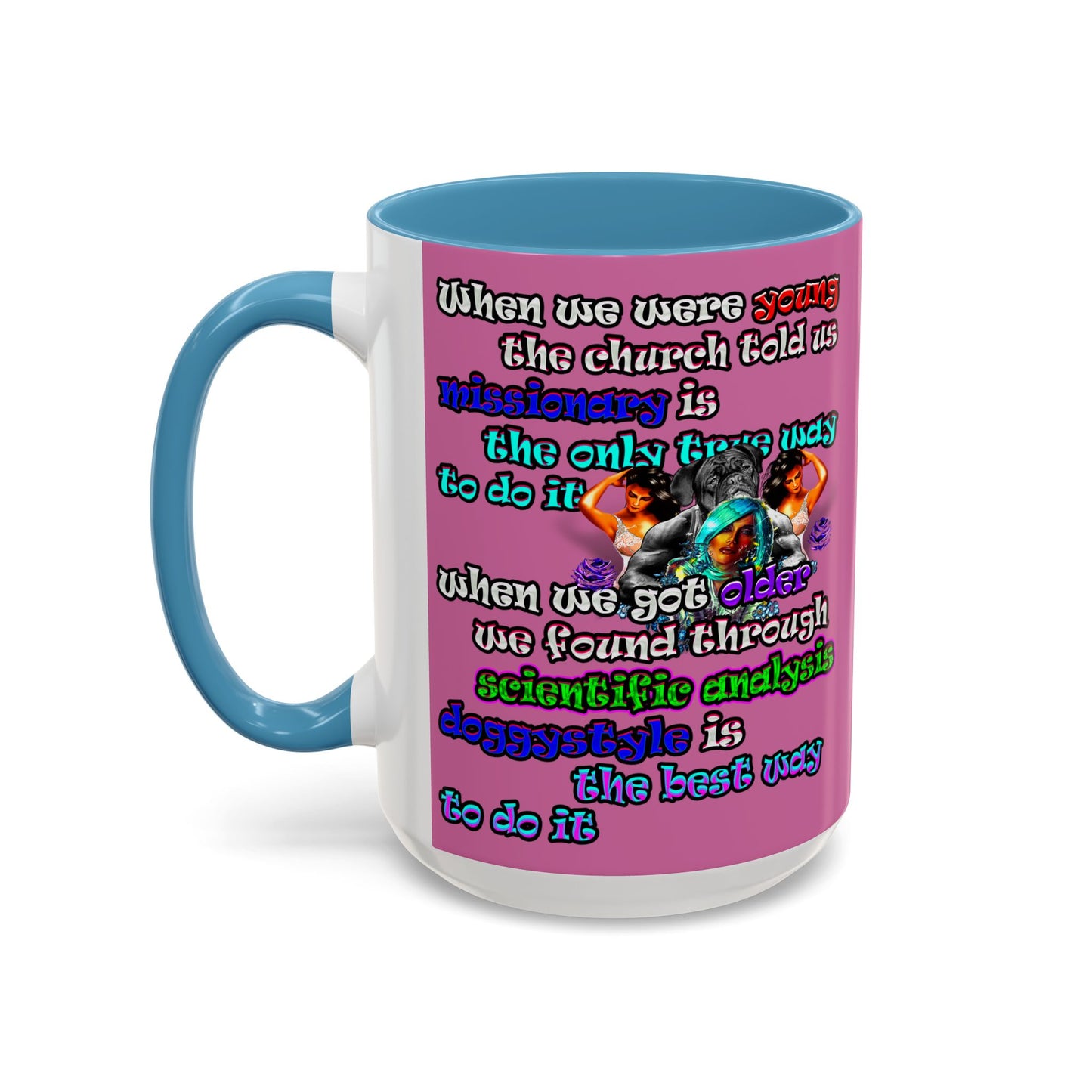 doggystyle - Accent Mug (light pink)