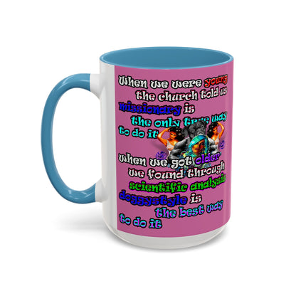 doggystyle - Accent Mug (light pink)