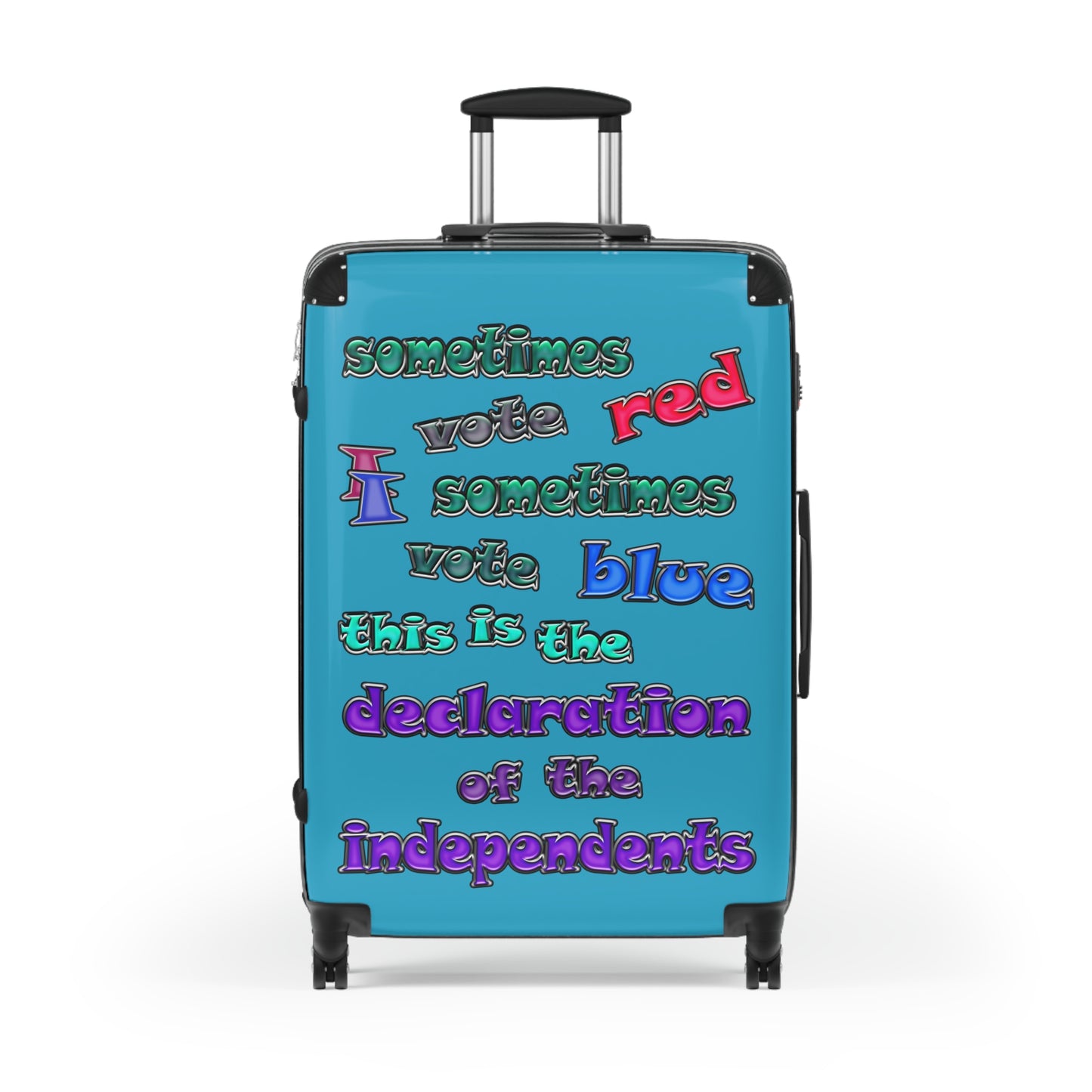 declaration of the independents - Suitcase (turquoise)