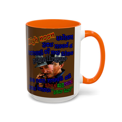 high noon - Accent Mug (brown)
