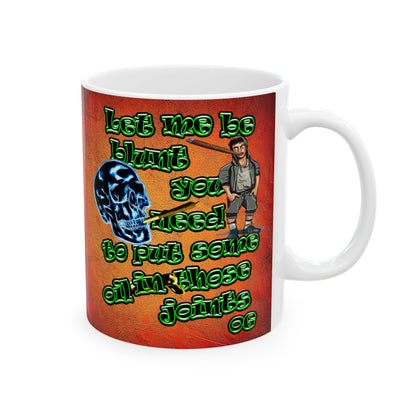 og - White Mug (burnt orange)