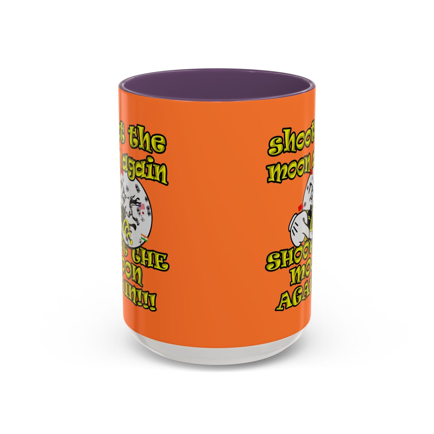shoot the moon again - Accent Mug (crusta)