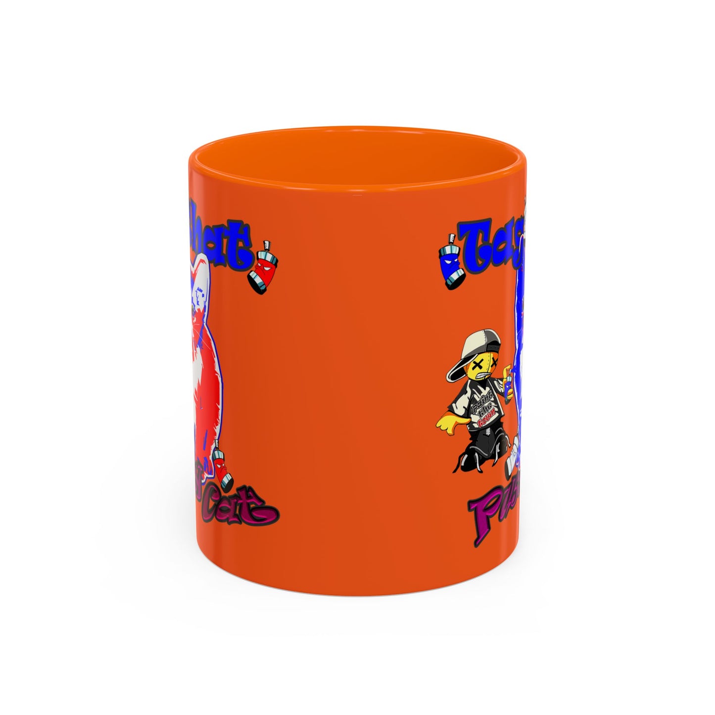 tag that - Accent Mug (orange)