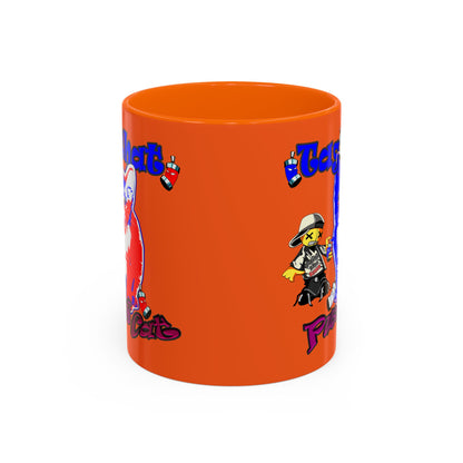 tag that - Accent Mug (orange)