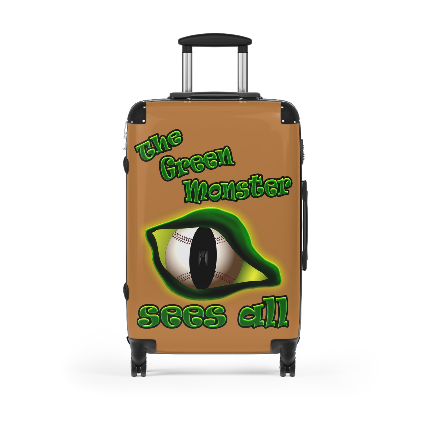 green monster - Suitcase (light brown)