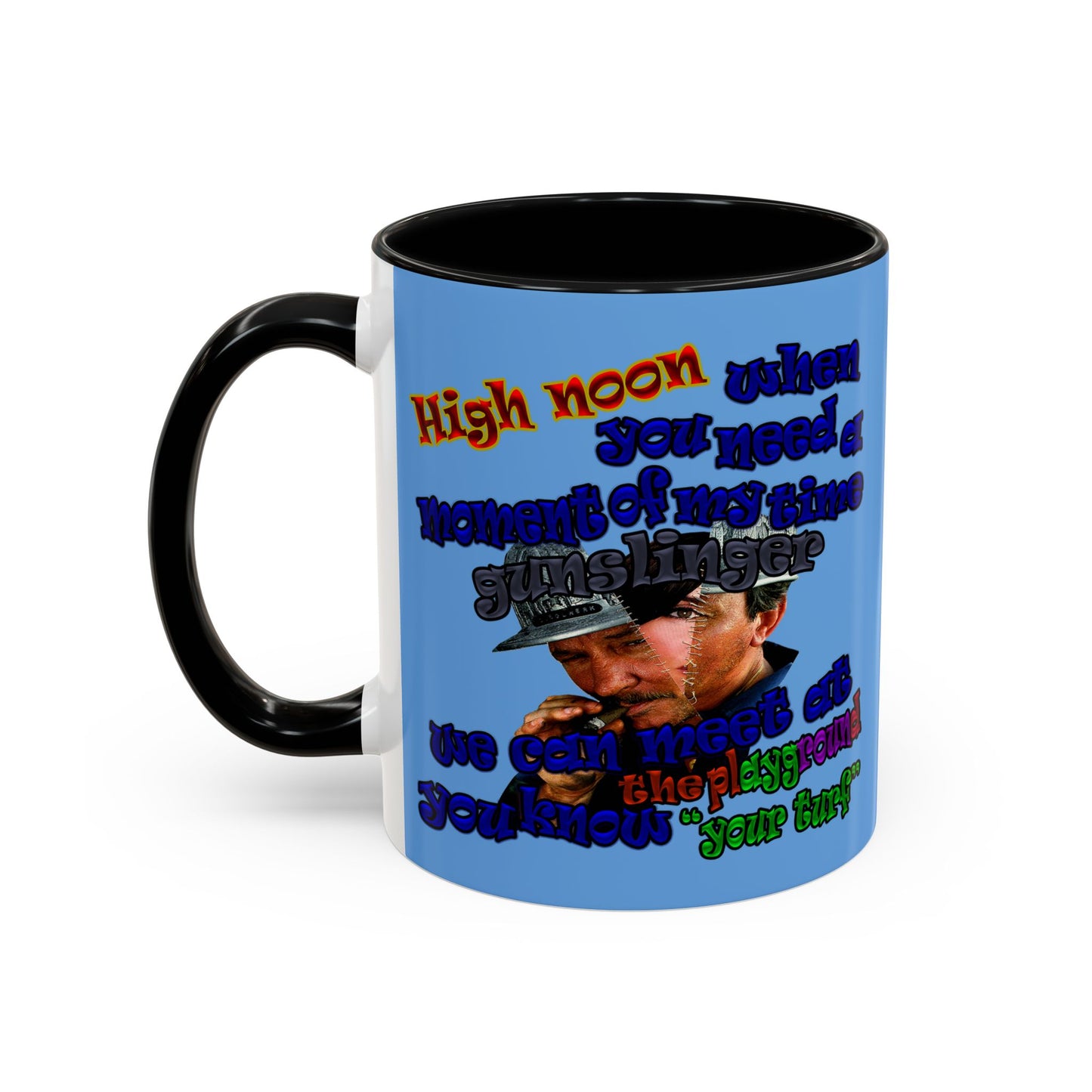 high noon - Accent Mug (light blue)