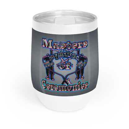 em cee squared - Chill Wine Tumbler (grey-light grey)