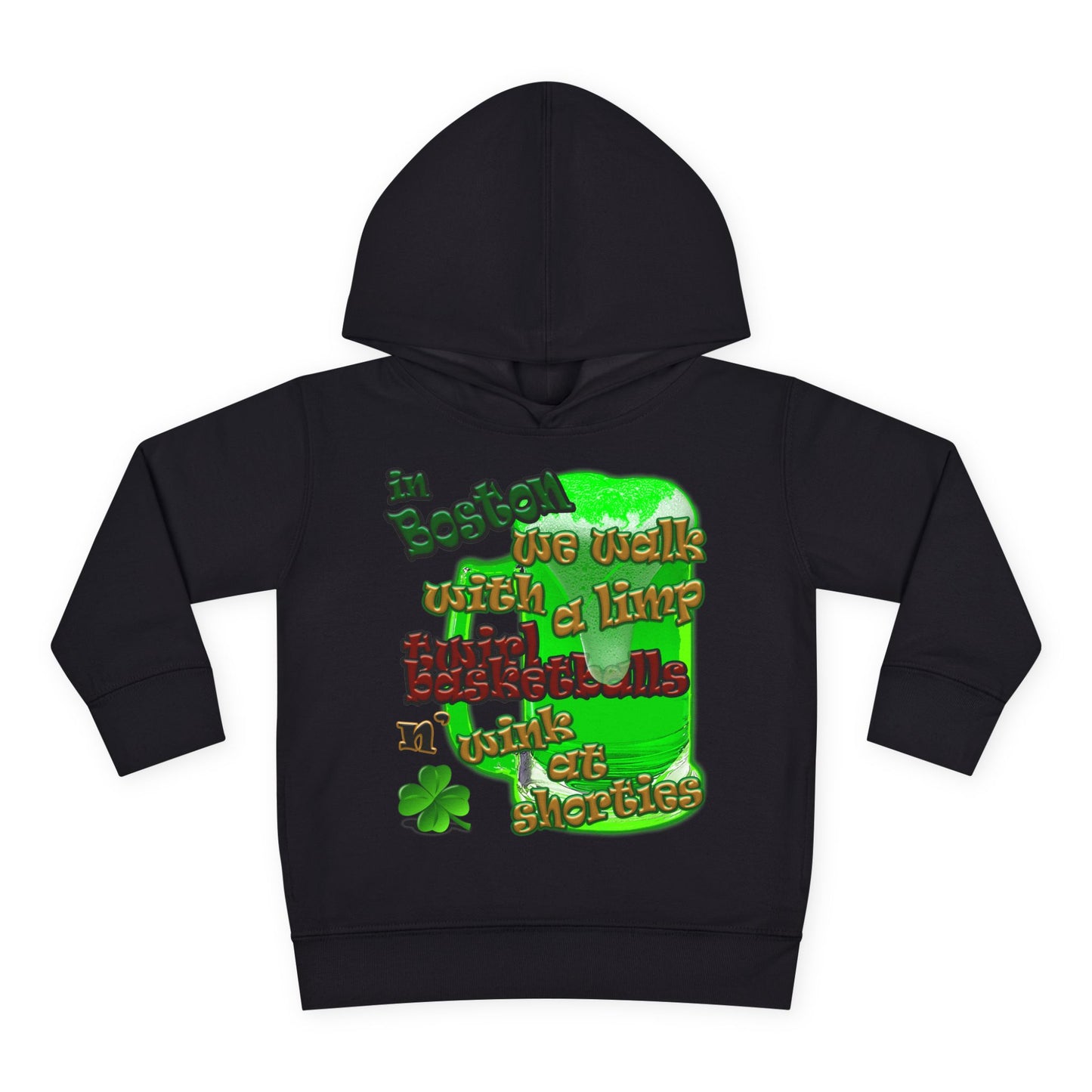 celtics logo - Toddler Pullover Fleece Hoodie