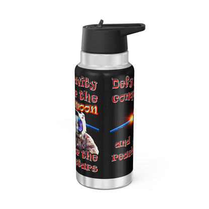 defy conquer reach - Gator Tumbler, 32oz (black)