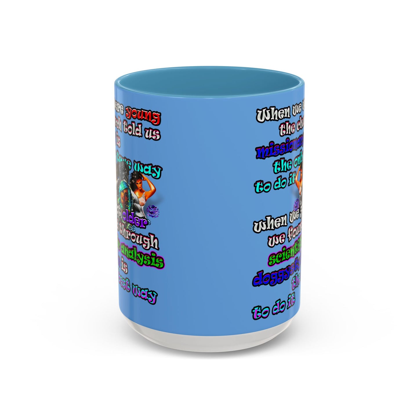 doggystyle - Accent Mug (light blue)
