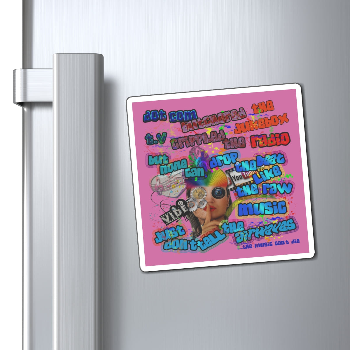 drop the beat - Magnets - (light pink)
