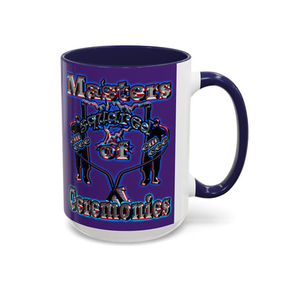 em cee squared - Accent Mug (purple)