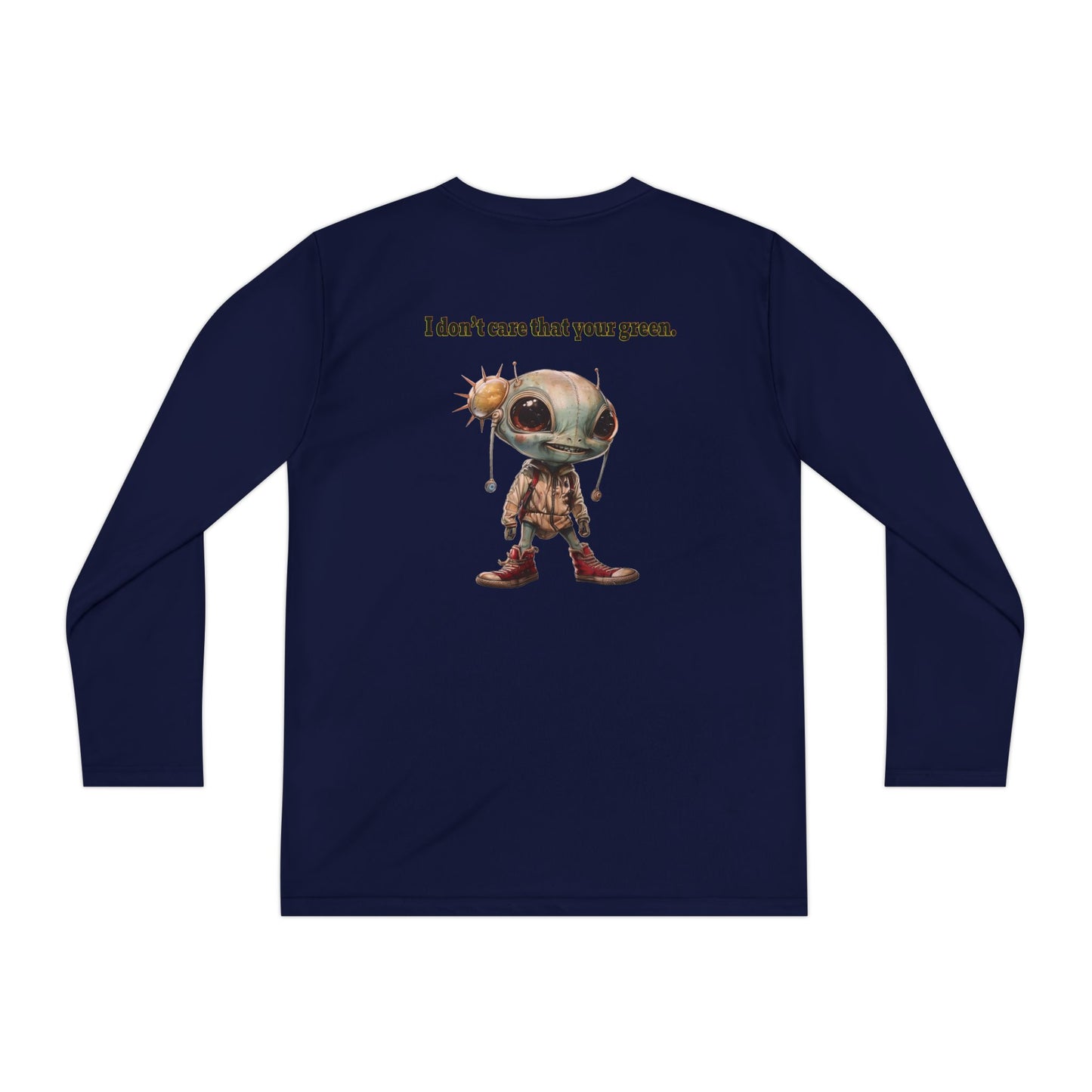 I don't care that your grey - Youth Long Sleeve Competitor Tee