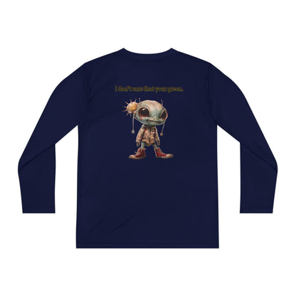 I don't care that your grey - Youth Long Sleeve Competitor Tee