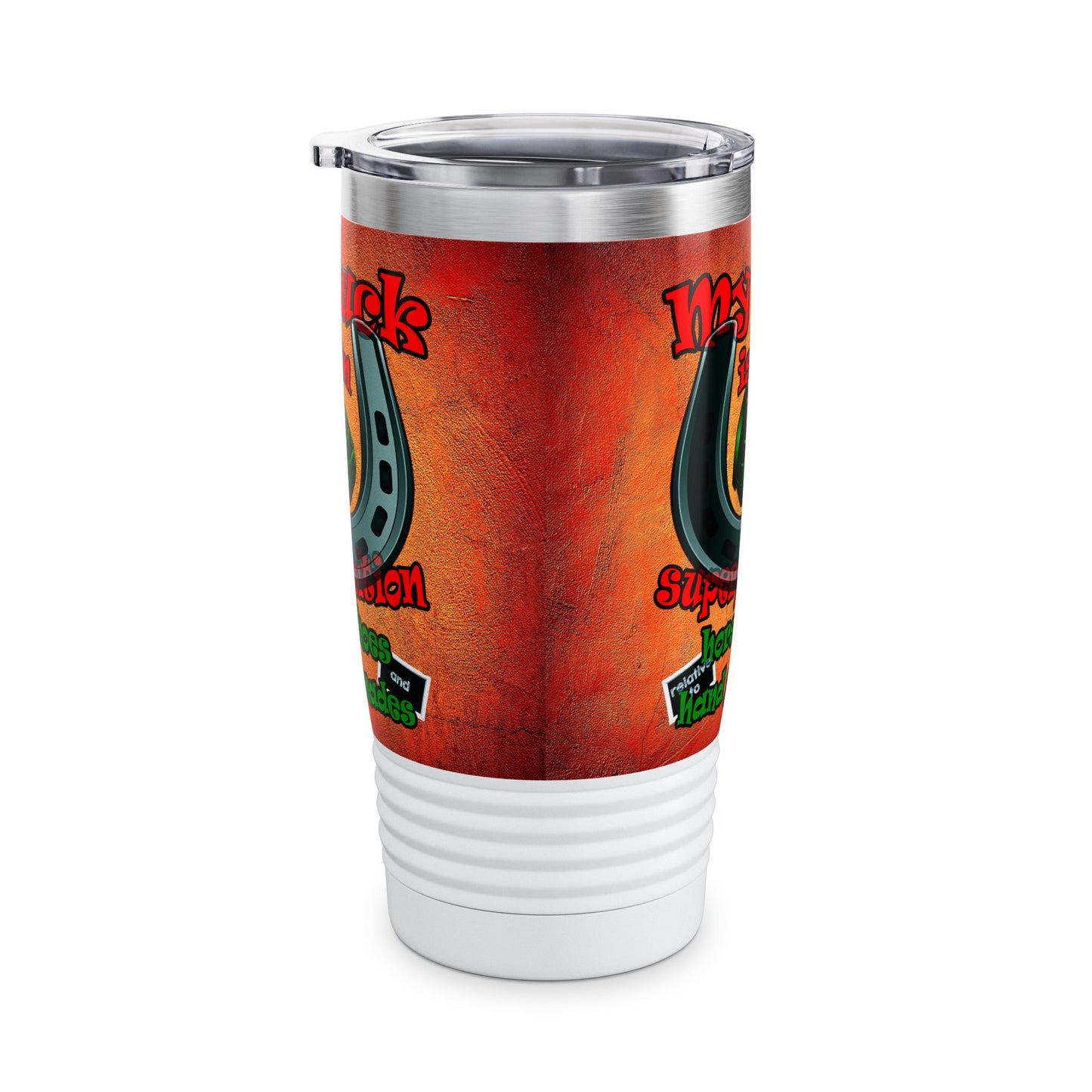 my luck - Ringneck Tumbler, 20oz (burnt orange)
