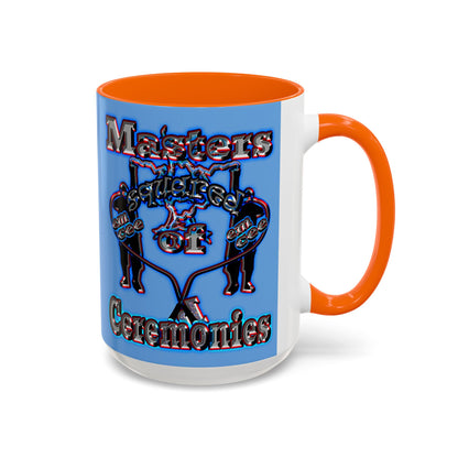 em cee squared - Accent Mug (light blue)