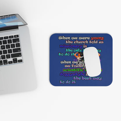 doggystyle - Mouse Pad (Rectangle) (dark blue)