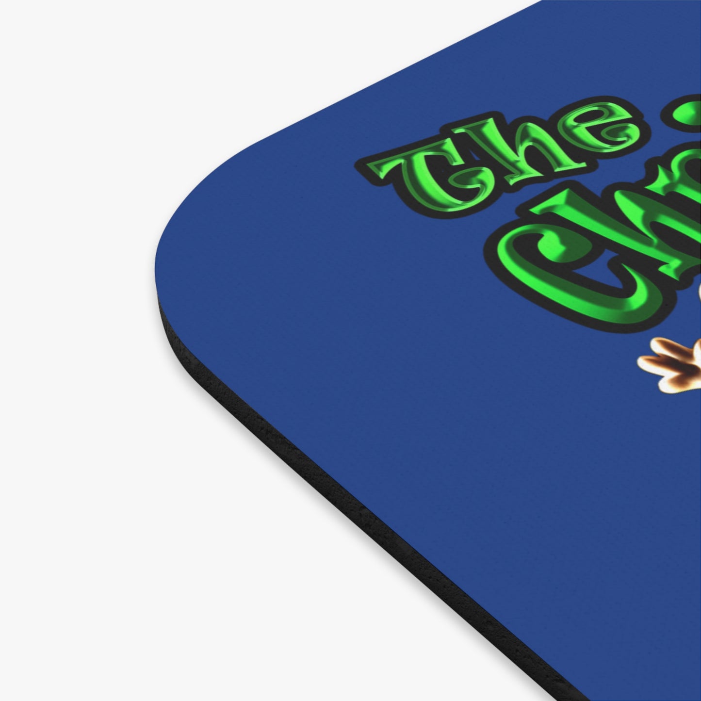 christmas spirits of boston - Mouse Pad (Rectangle) (dark blue)