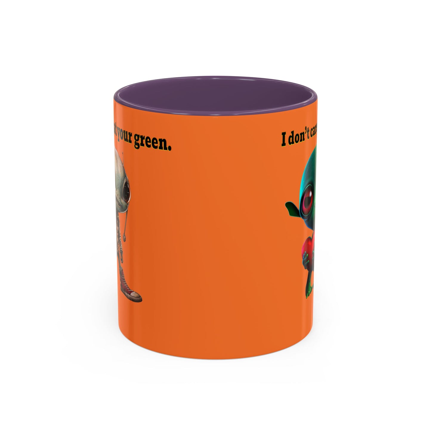 I don't care that your grey - Accent Mug (crusta)
