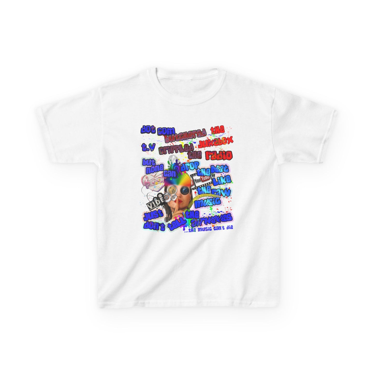 drop the beat - Kids Heavy Cotton™ Tee