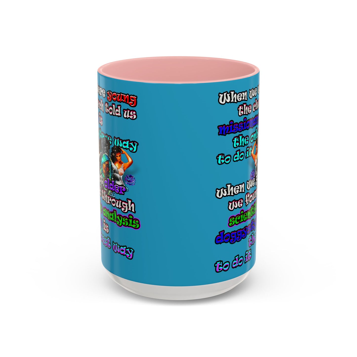 doggystyle - Accent Mug (turquoise)