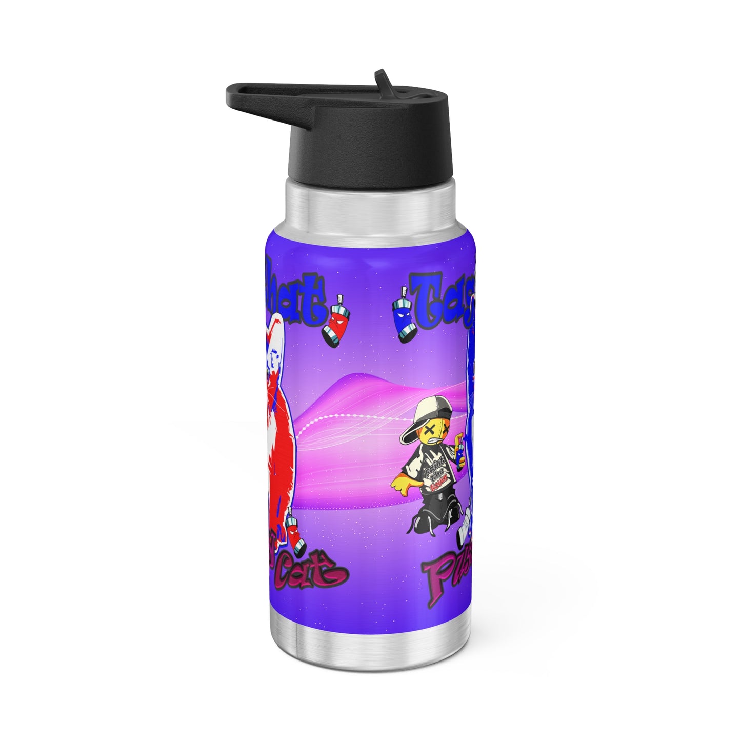 tag that - Gator Tumbler, 32oz  (purple-pink wave)