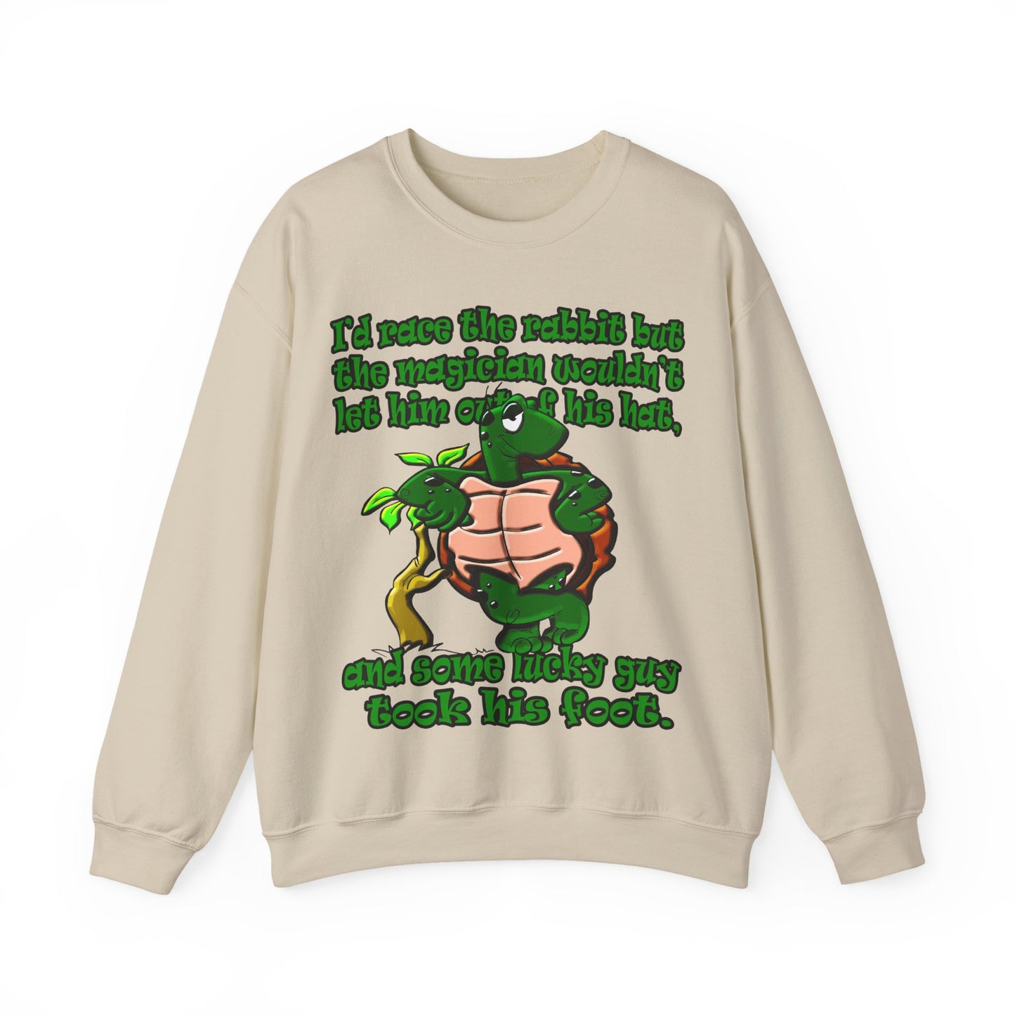 turtle race - Unisex Heavy Blend™ Crewneck Sweatshirt