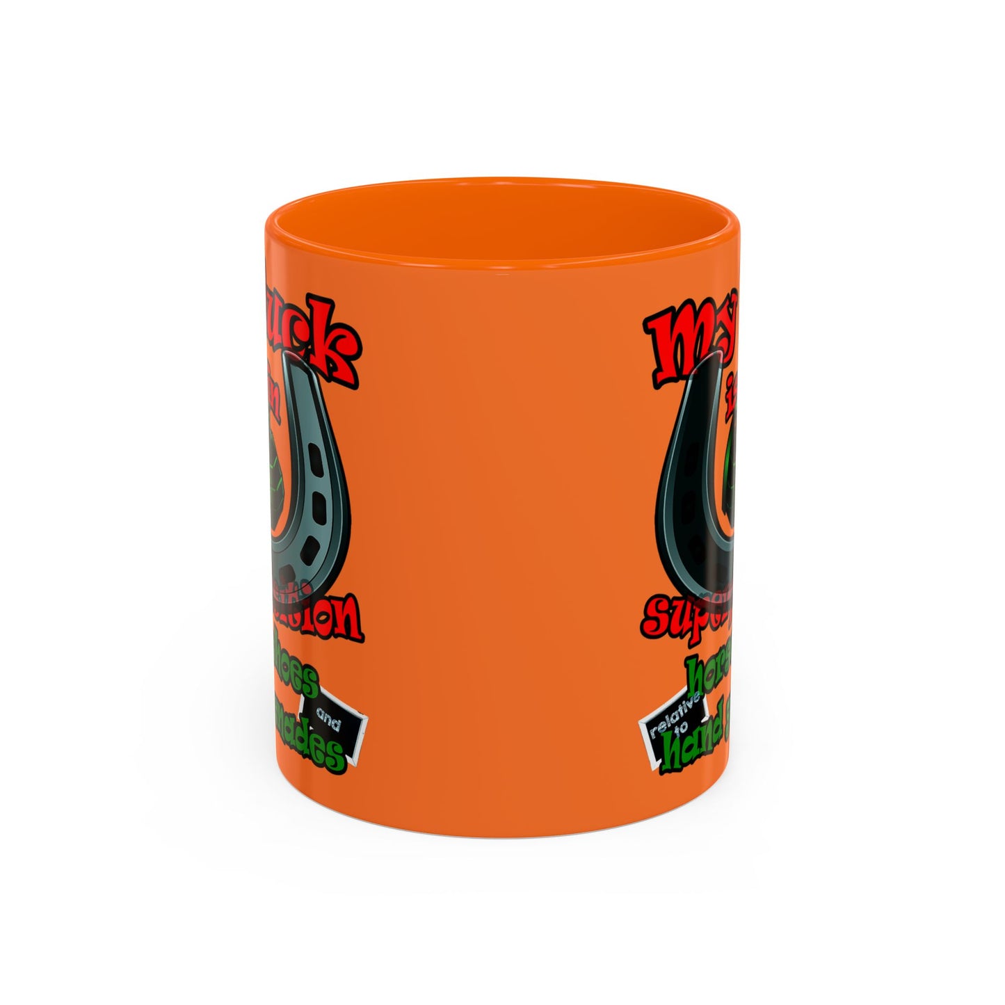 my luck - Accent Mug (crusta)