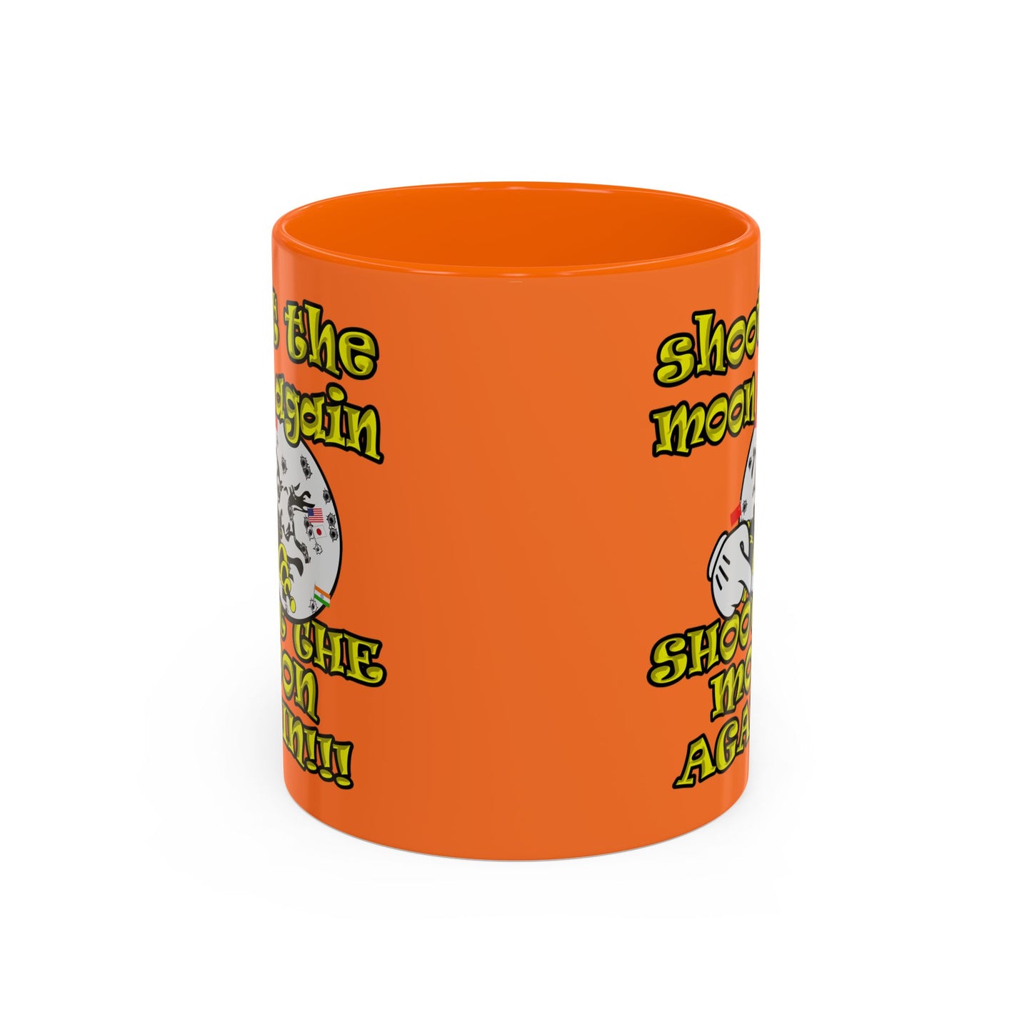 shoot the moon again - Accent Mug (crusta)