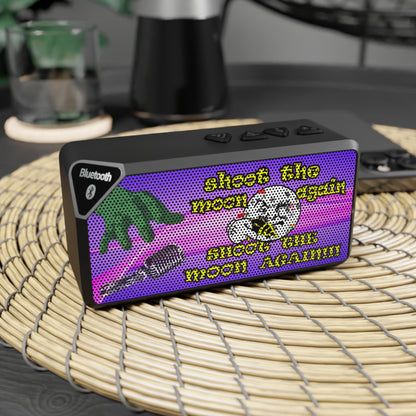 shoot the moon again - Jabba Bluetooth Speaker (purple-pink wave)