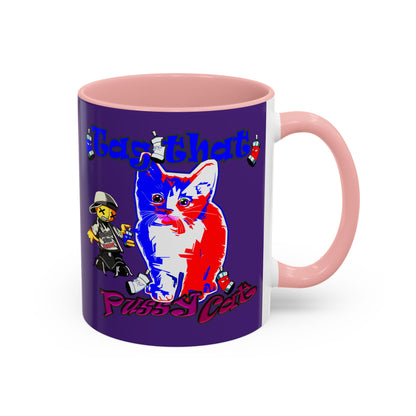 tag that - Accent Mug (purple)
