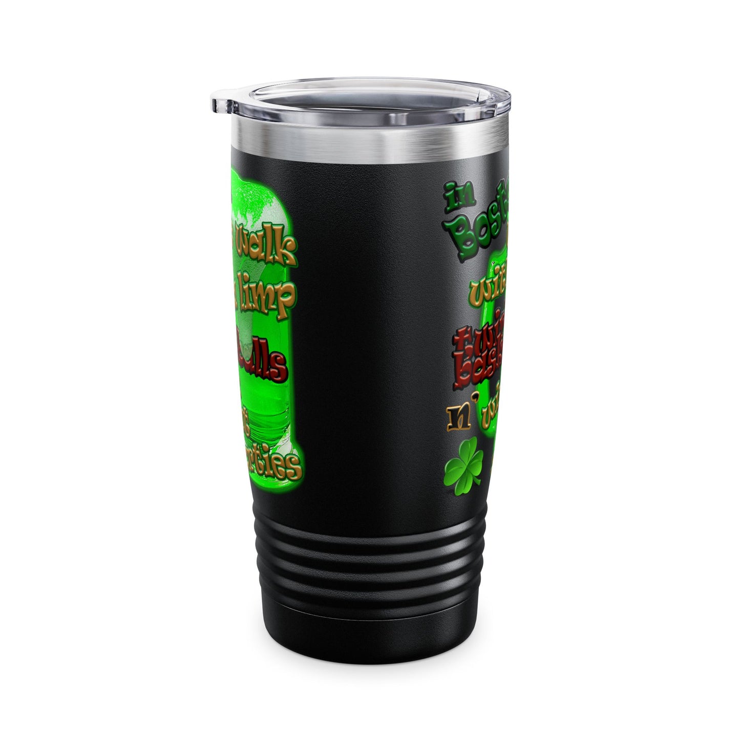 celtics logo - Ringneck Tumbler, 20oz