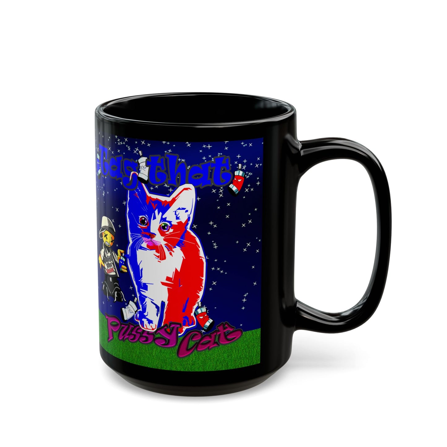 tag that - Black Mug ('snoops' background)