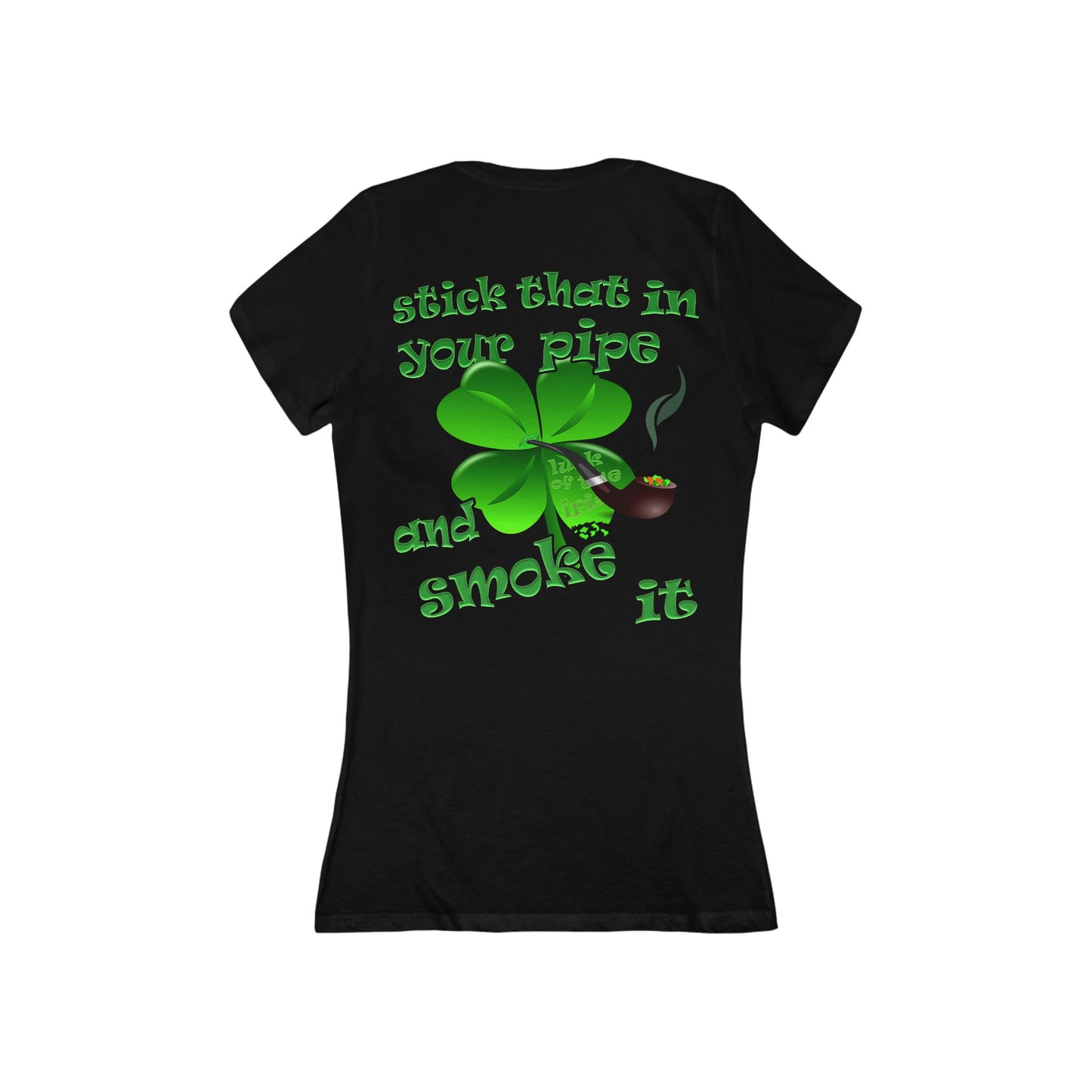 celtics logo - Women's Jersey Short Sleeve Deep V-Neck Tee