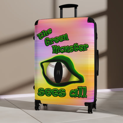 green monster - Suitcase (color blur)