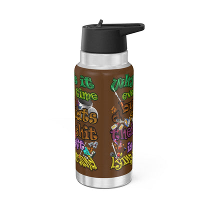 the bum's shit - Gator Tumbler, 32oz (brown)