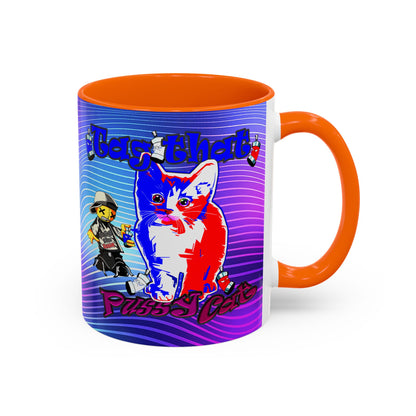 tag that - Accent Mug (purple wave)