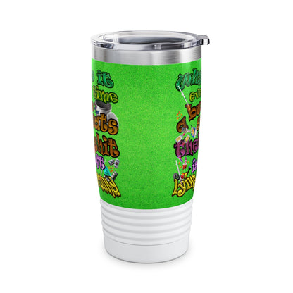 the bum's shit - Ringneck Tumbler, 20oz (green turf)