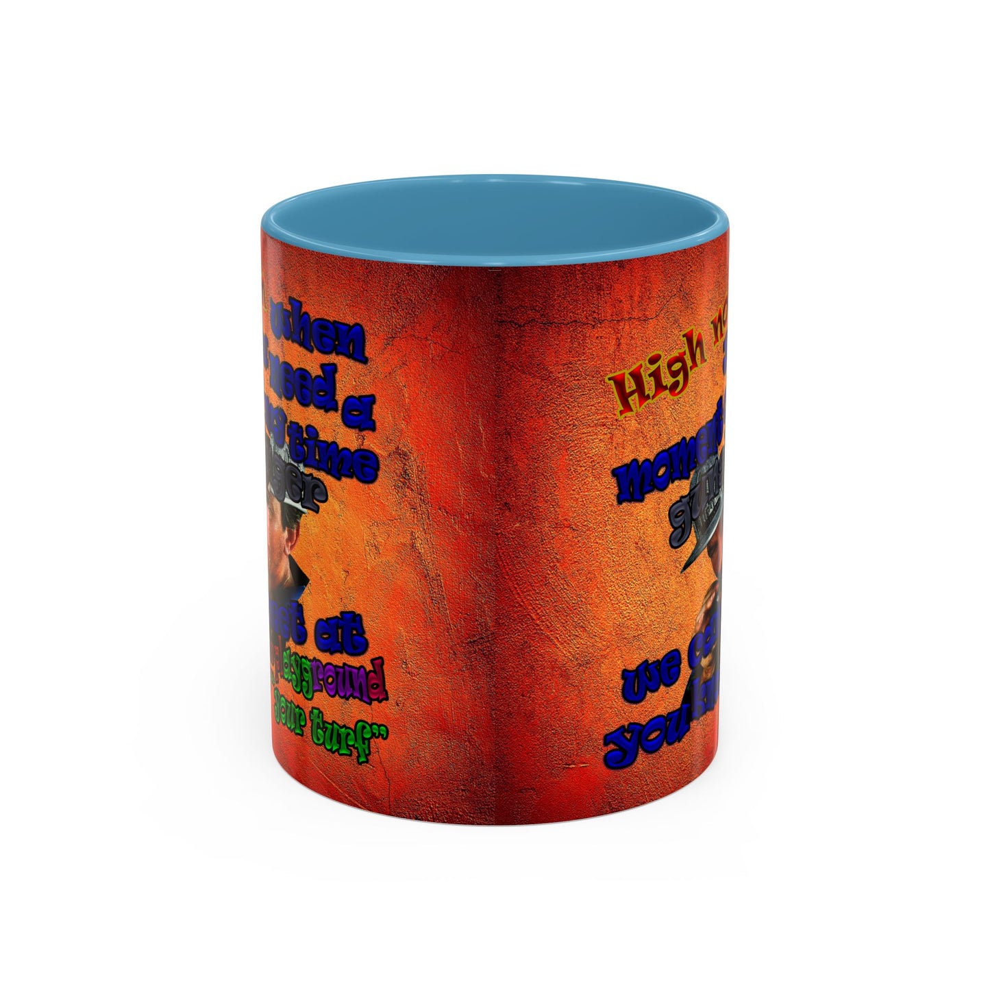 high noon - Accent Mug (burnt orange)