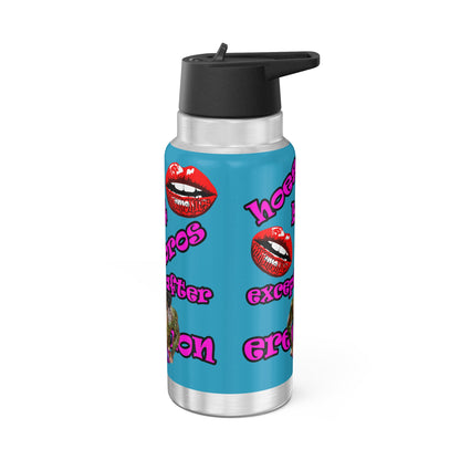 hoes b4 bros - Gator Tumbler, 32oz (turquoise)
