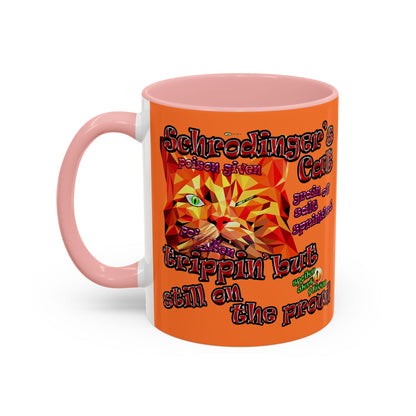 schrodinger's cat - Accent Mug (crusta)