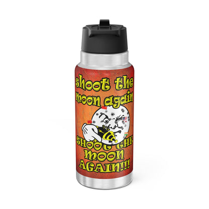 shoot the moon again - Gator Tumbler, 32oz  (burnt orange)