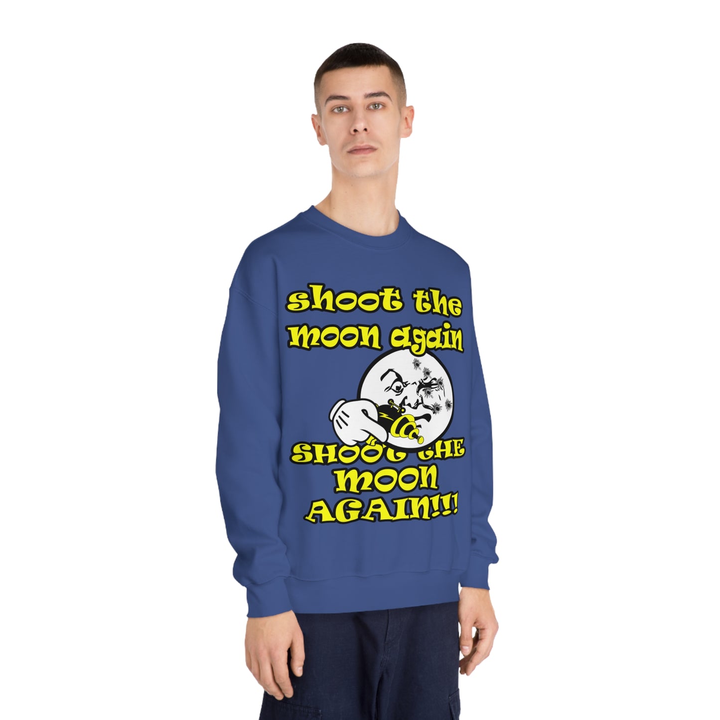 shoot the moon - Unisex DryBlend® Crewneck Sweatshirt