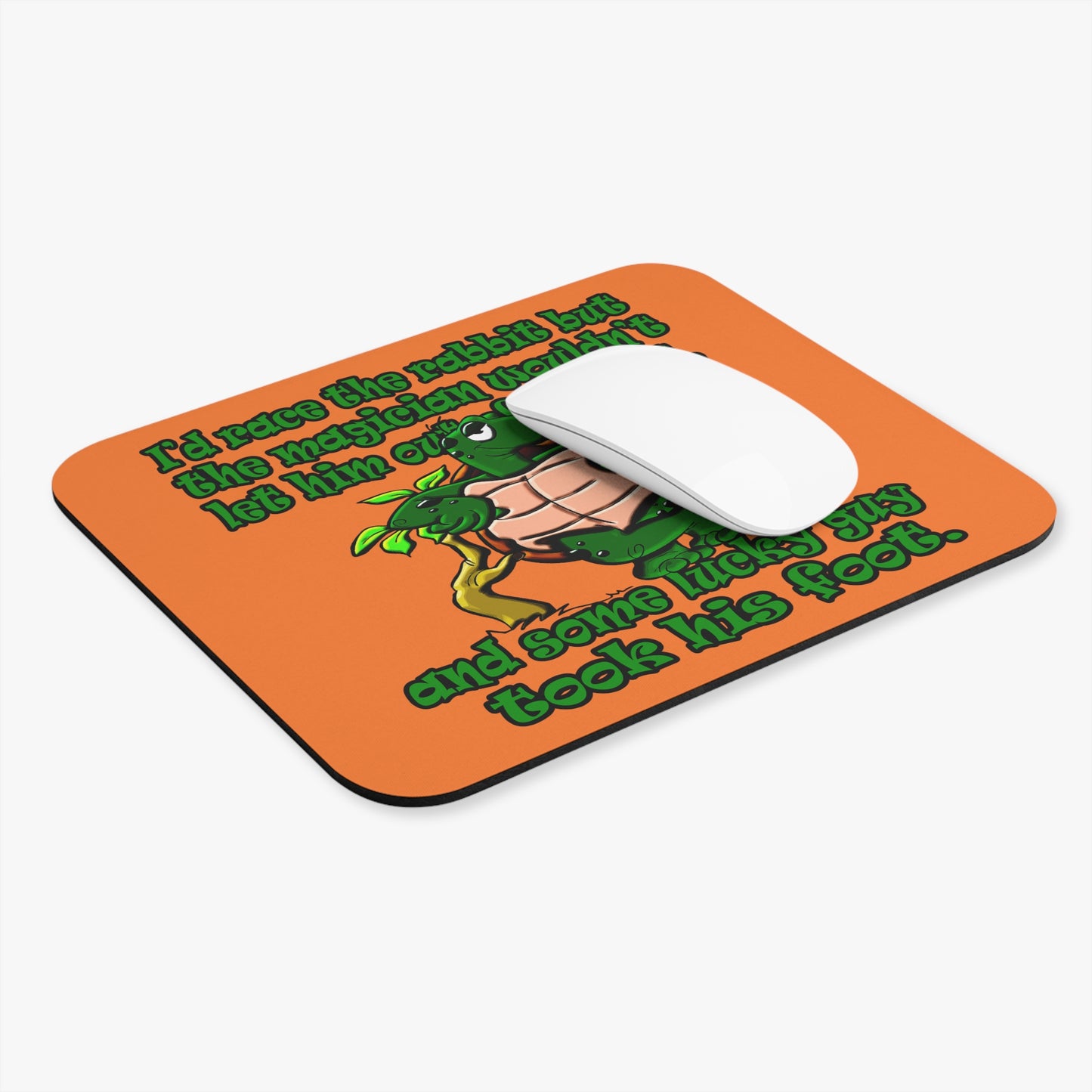 turtle race - Mouse Pad (Rectangle) (crusta)