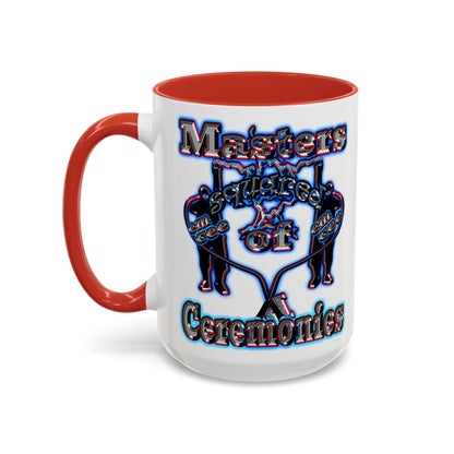 em cee squared - Accent Mug (white)