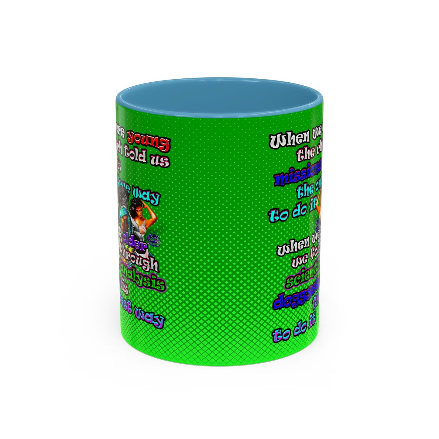 doggystyle - Accent Mug (logo green)