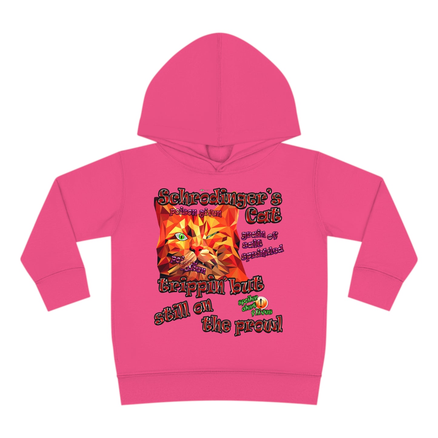schrodinger's cat - Toddler Pullover Fleece Hoodie