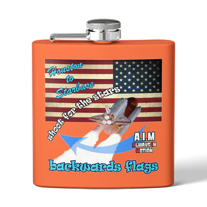 shoot for the stars - Stainless Steel Flask