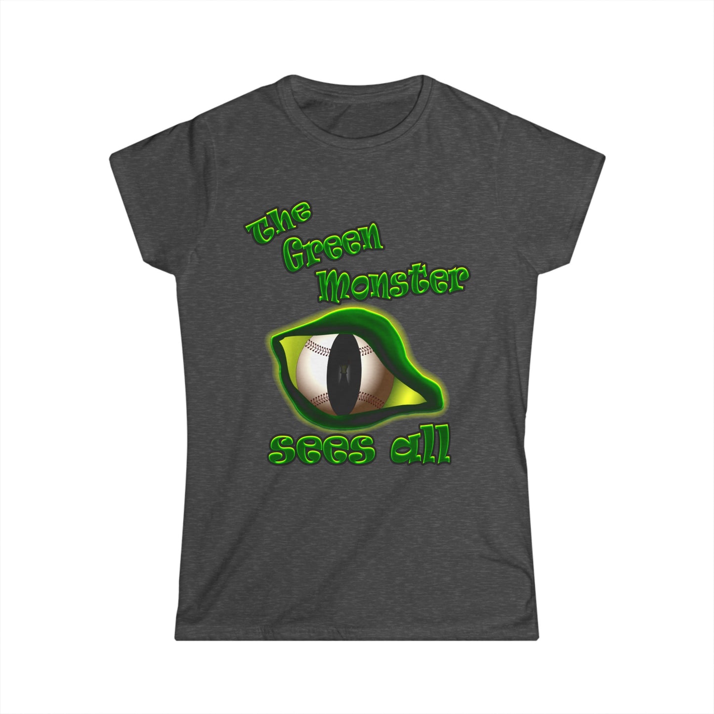 green monster - Women's Softstyle Tee